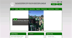 Desktop Screenshot of gcyouthsoccer.com